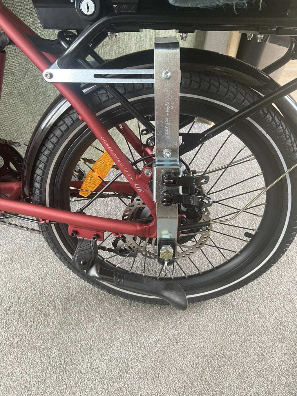 BIKE TO TRICYCLE CONVERSION KIT-DUTCH ENGINEERED- SWINGINGWHEELS/DOUBLE TWELVES