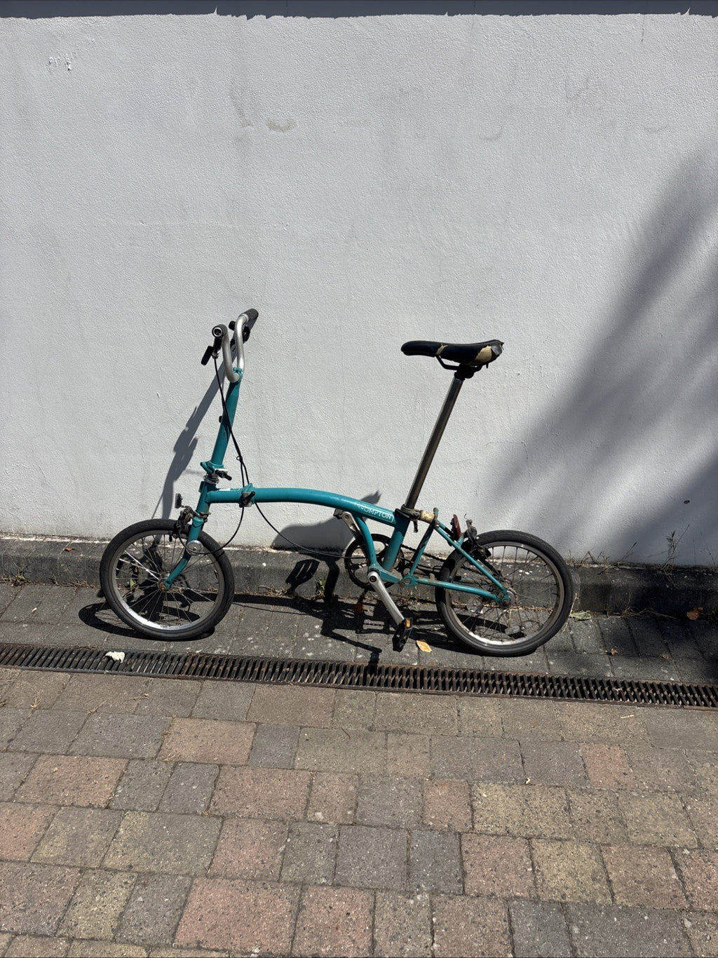Brompton B75 16" Folding Bike - Blue