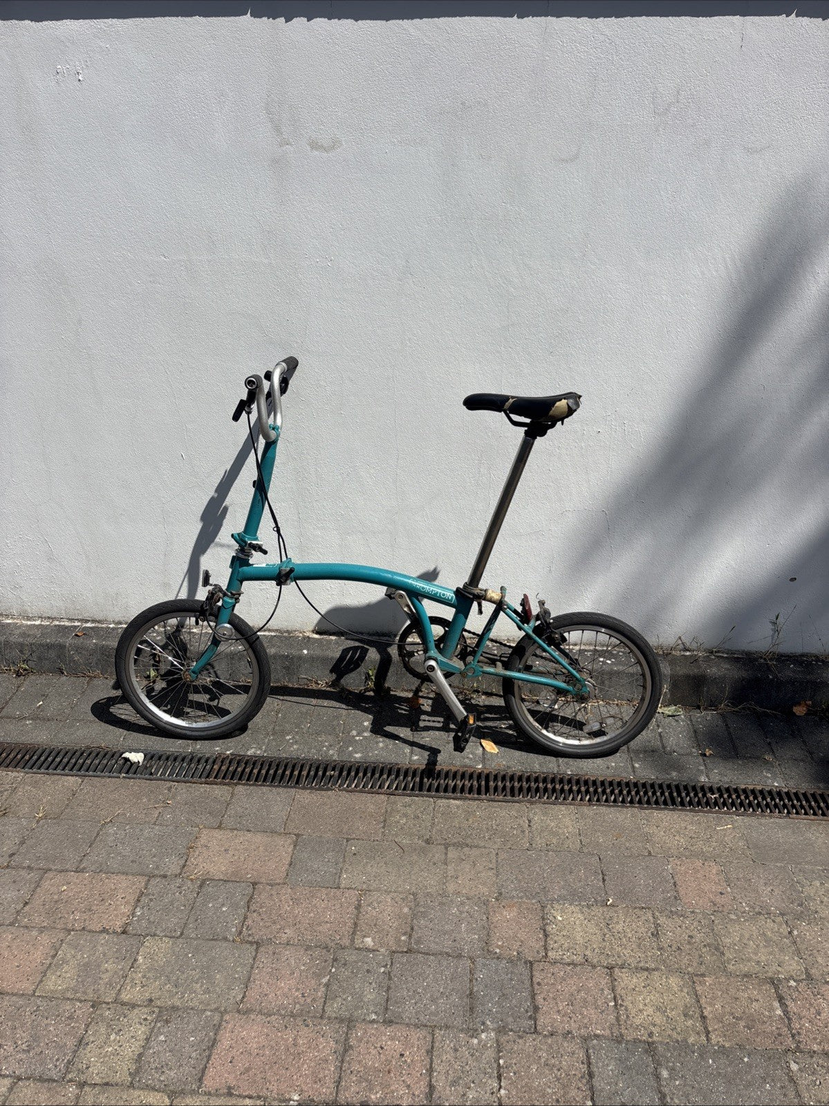 Brompton B75 16" Folding Bike - Blue