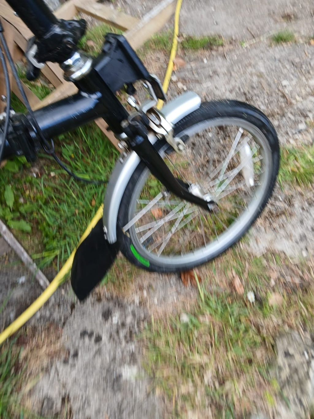 Brompton Folding Bike 3-Speed, Black