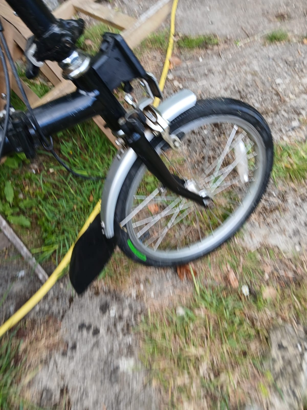 Brompton Folding Bike 3-Speed, Black