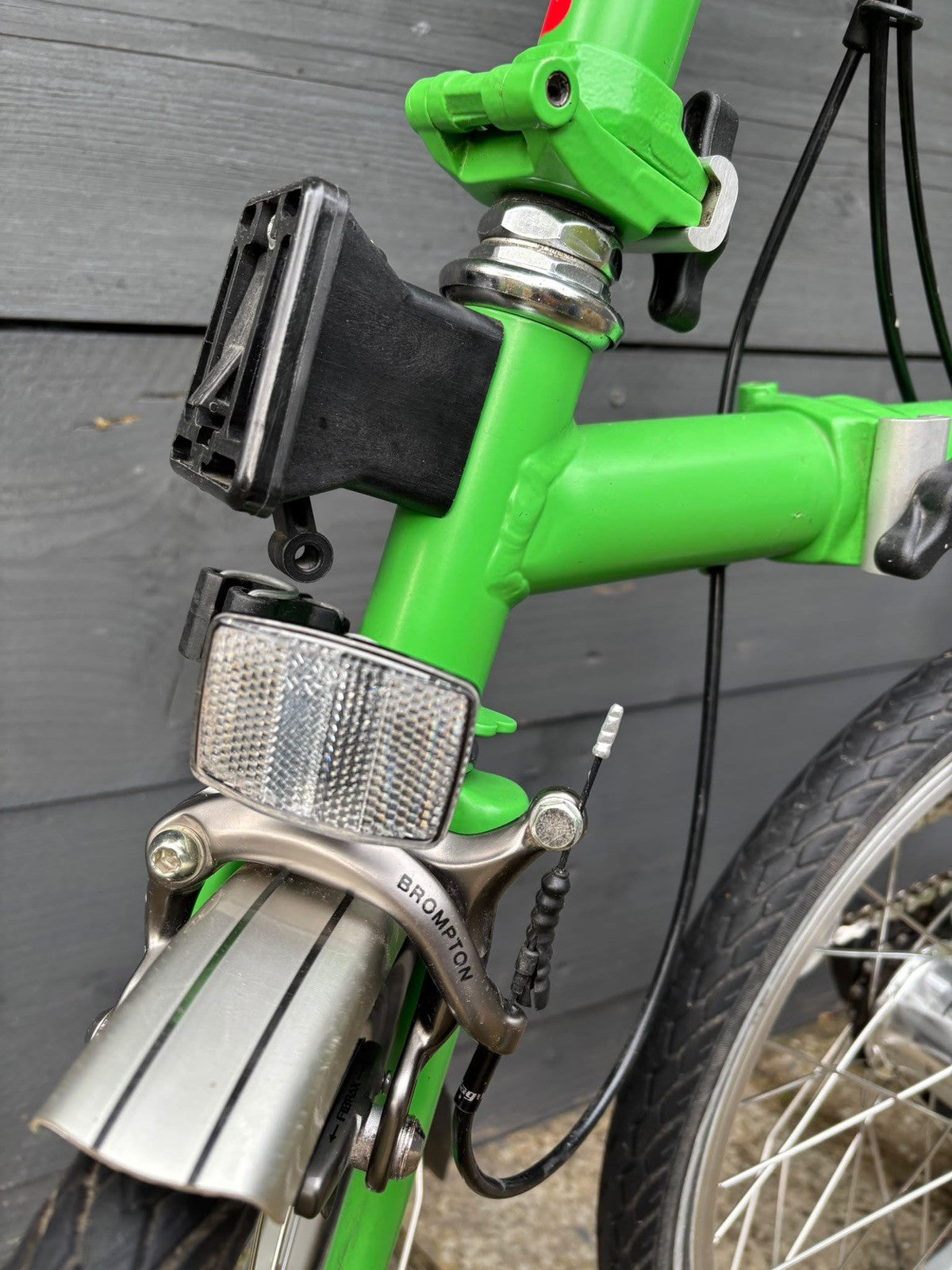 Brompton M3L C Line equivalent Folding Bicycle in Apple Green - Hardly Used