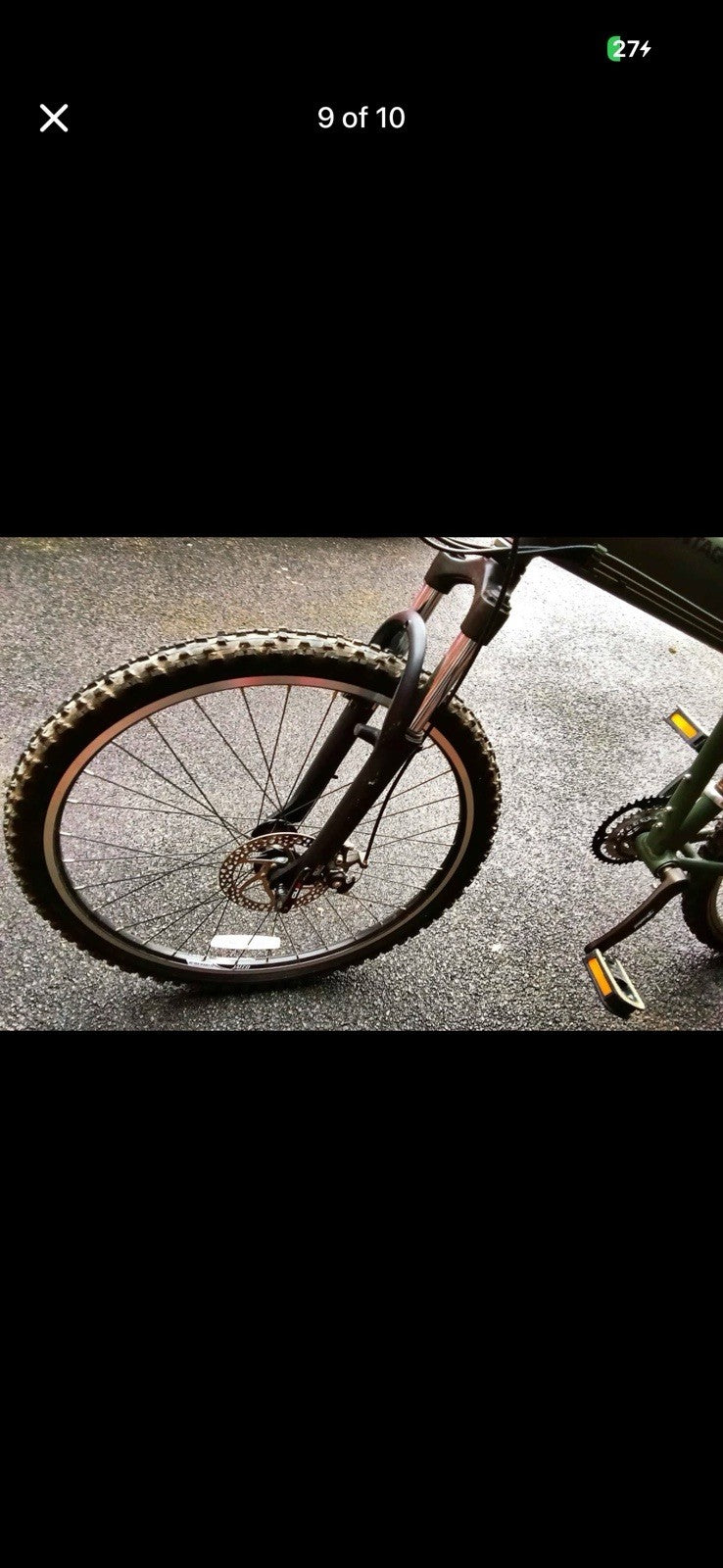 Montague Paratrooper Folding Mountain Bike 26” 24 Speed Military Green