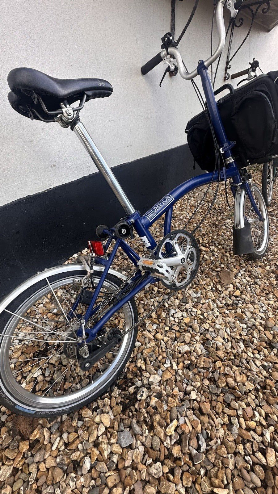 Pair Of Bromptons Folding Bikes