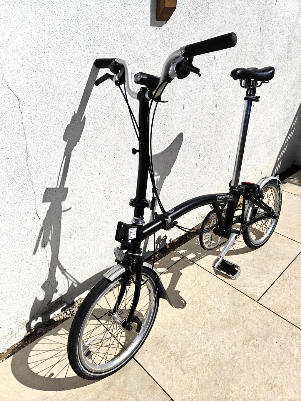 Brompton C Line Explore, 6-speed, Black, High Handlebar - Walthamstow