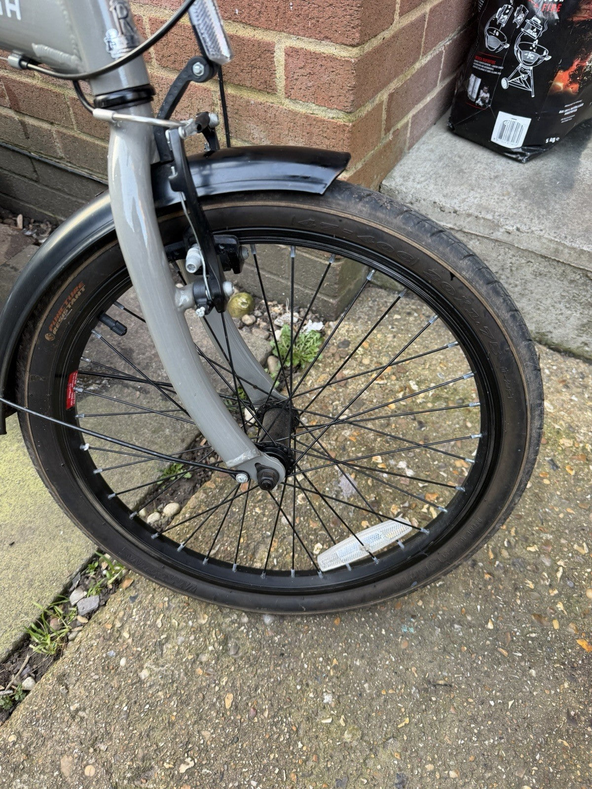 Raleigh Evo 2 Folding Bike 7-Speed Shimano Gears Grey Excellent Condition