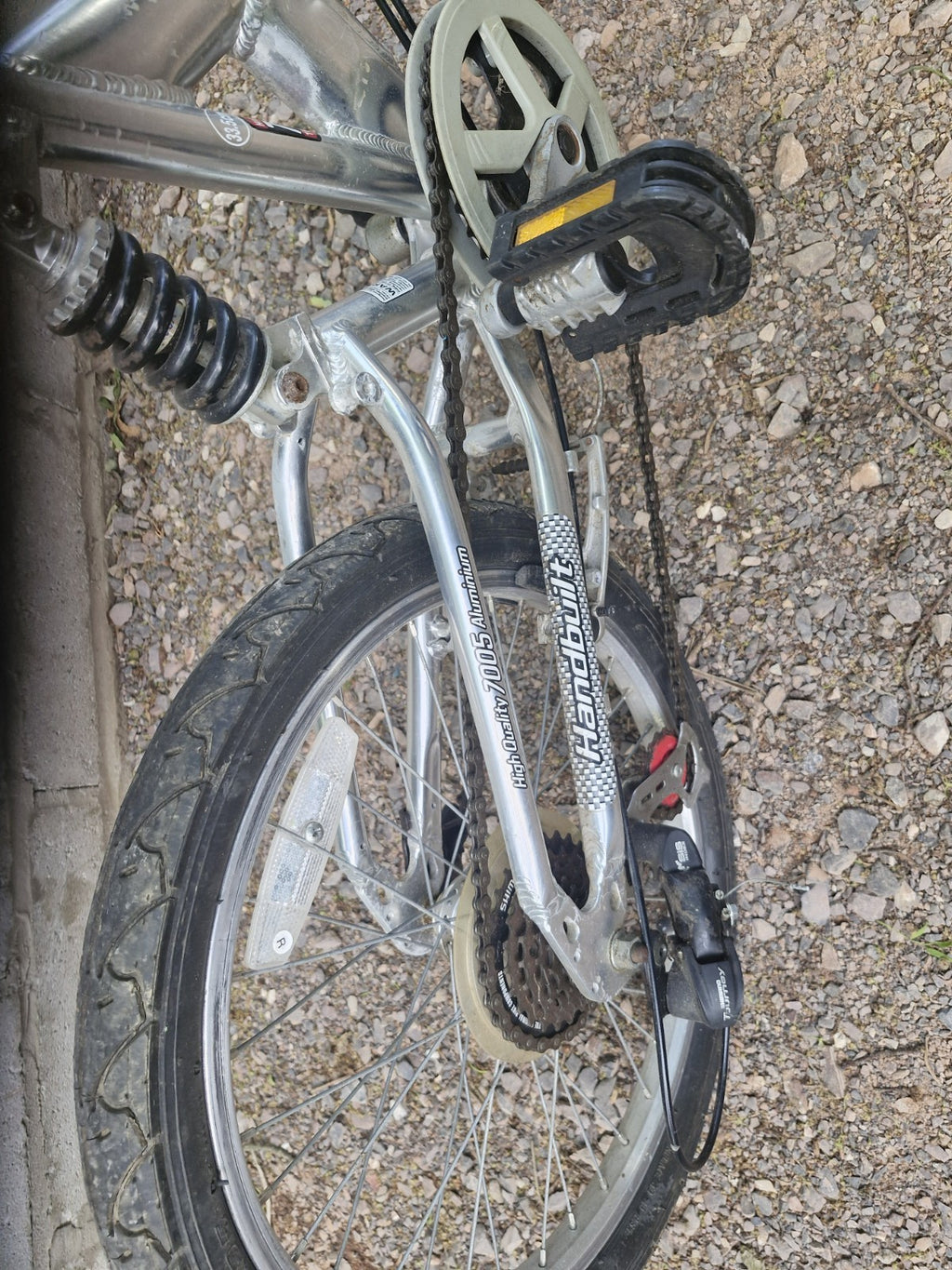Lovely Handbuild Aluminium Folding BICYCLE