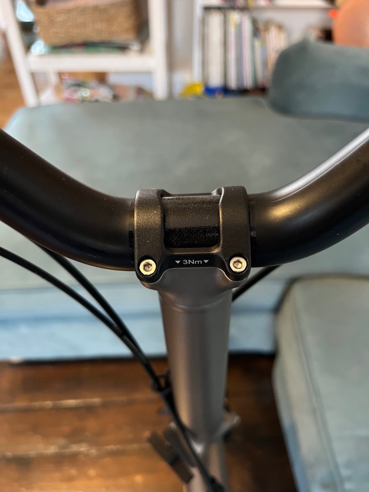 Brompton T-Line 4-Speed Titanium Folding Bike Medium rise