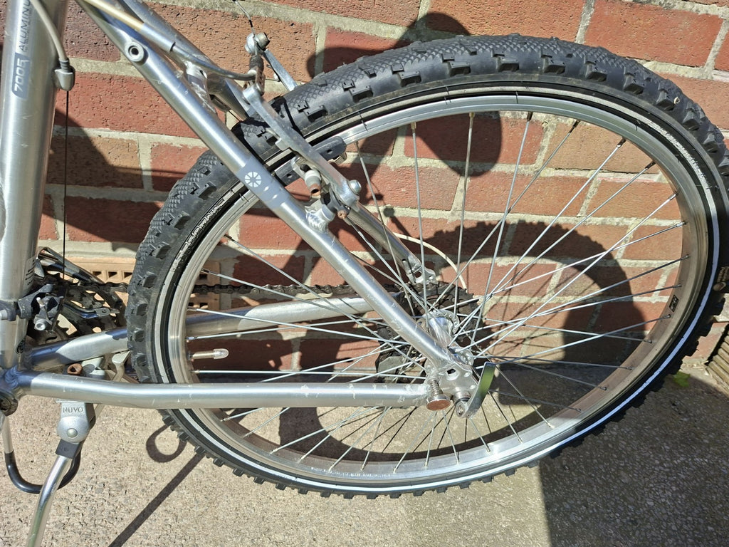 DAHON Espresso Folding Bike 26in Aluminium Derailleur V-Brake Silver