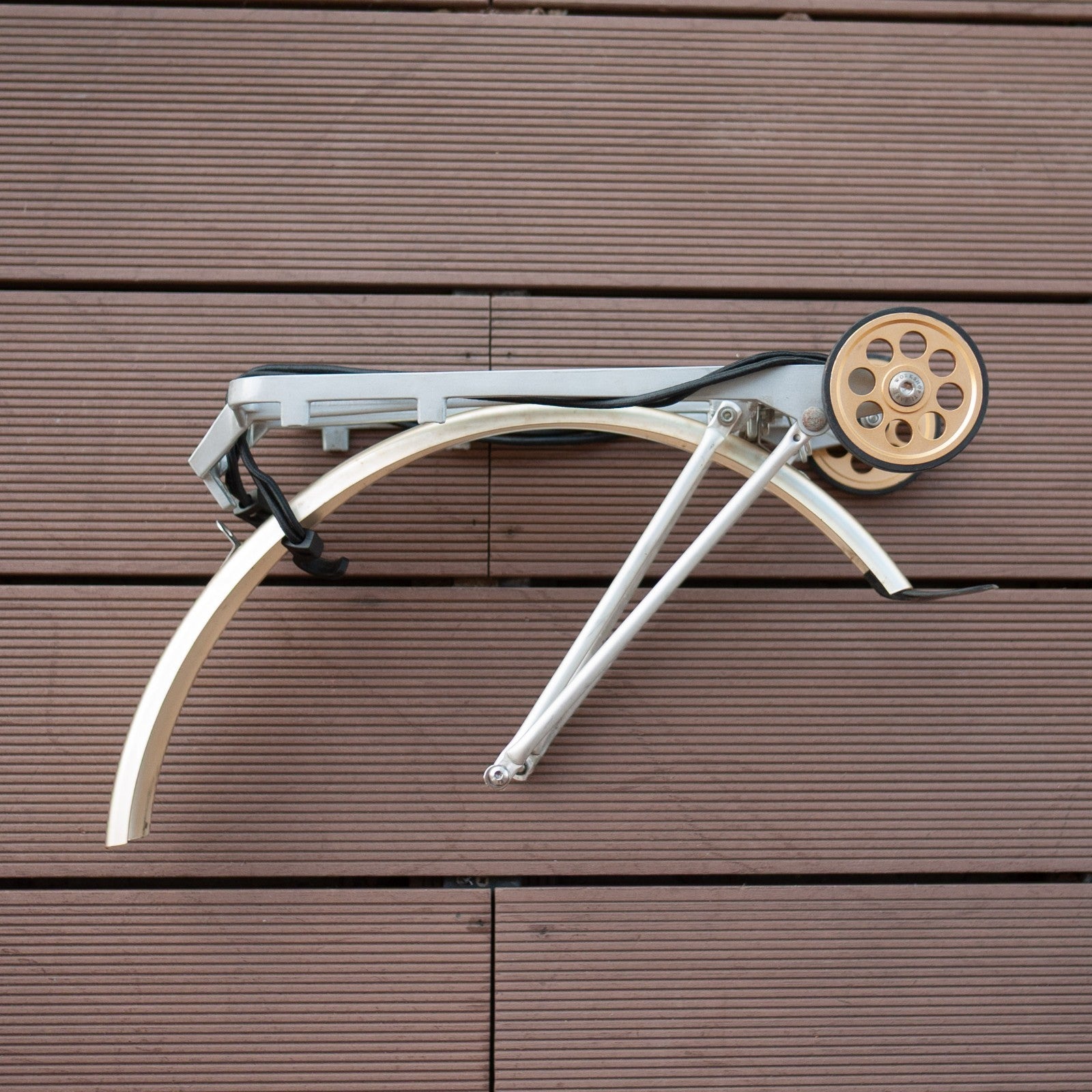 Brompton Complete Rack Set Rear Mudguard Ti Parts Workshop Titanium Easywheel
