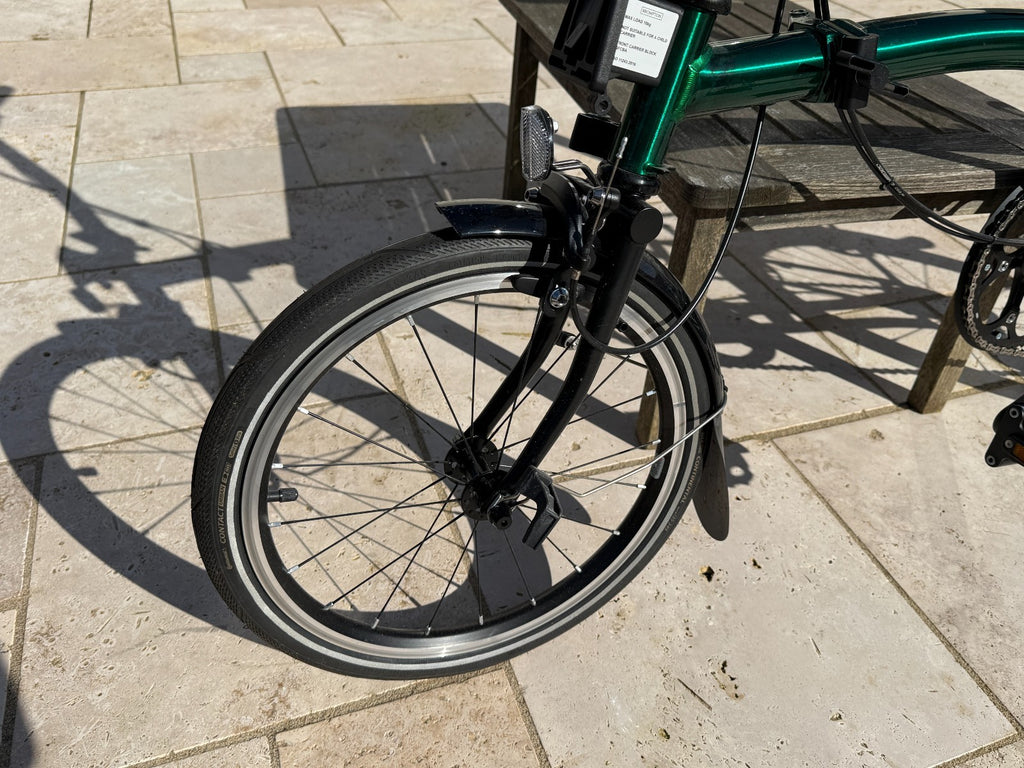 Brompton P Line 4 speed, Emerald Green