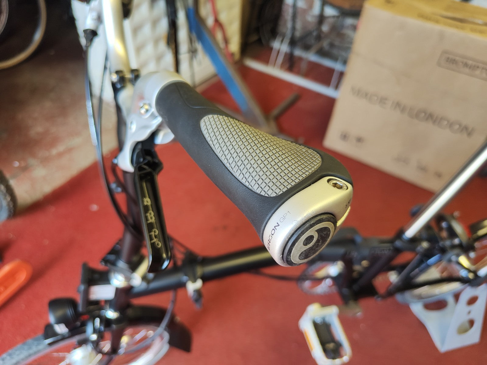 Brompton 3-Speed Sturmey Archer Black Foldable Bicycle