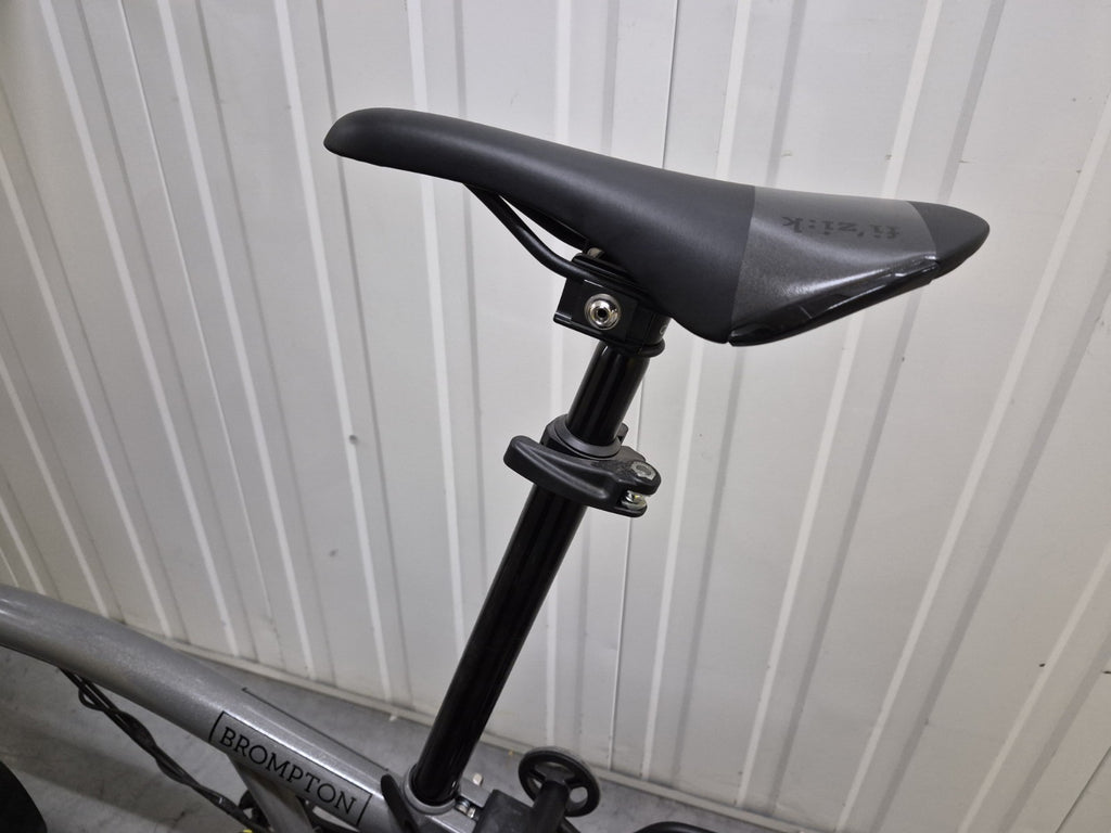 2023 Brompton P Line 4-Speed - high Handlebar - Midnight Black - New