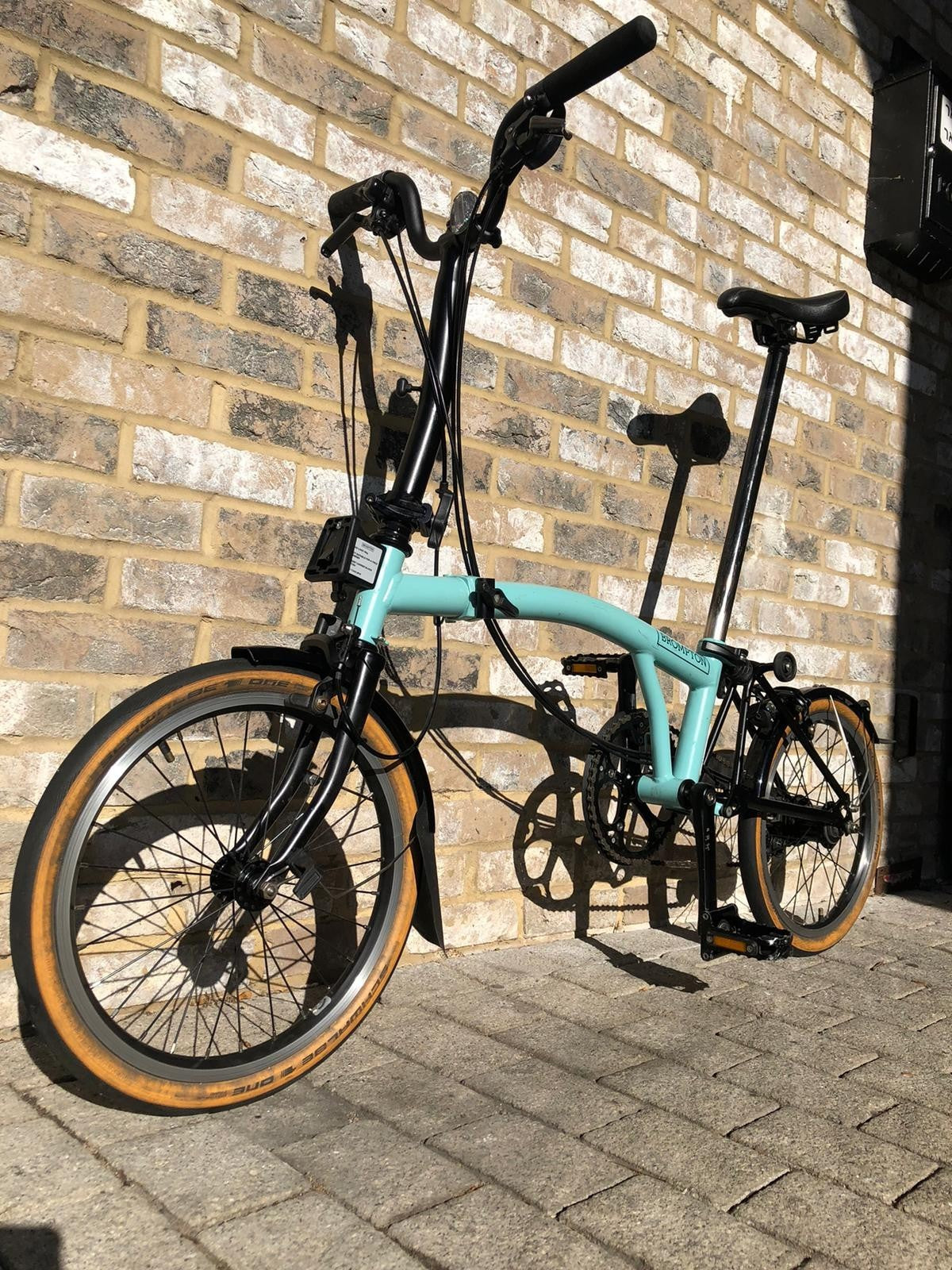 Brompton Turkish Green (Black Edition) M6L Mid 6 Speed - Worldwide Delivery