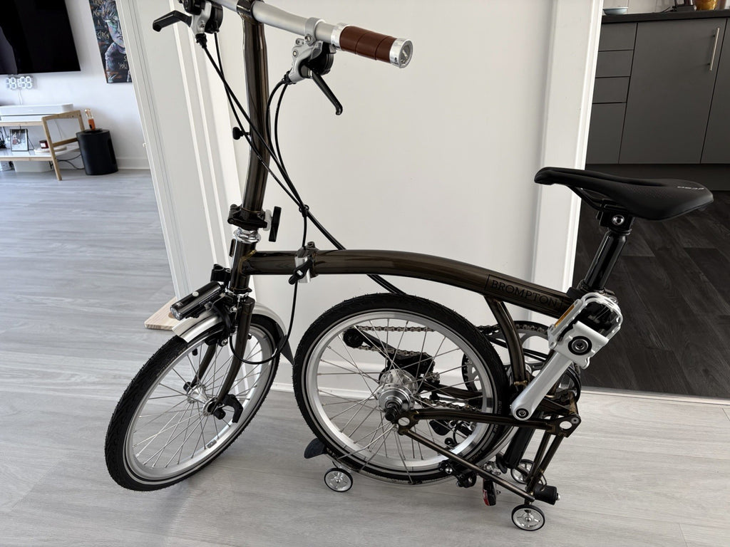 Brompton Raw Lacquer S6L Folding Bike