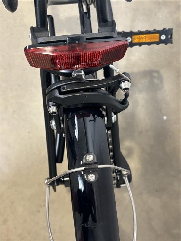 Brompton P Line 4 Speed 2022 Low Handlebar Folding Bike - Storm Grey