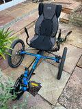 2017 ICE Adventure Recumbent folding Trike. Hub gears, Ergo Luxe Seat.
