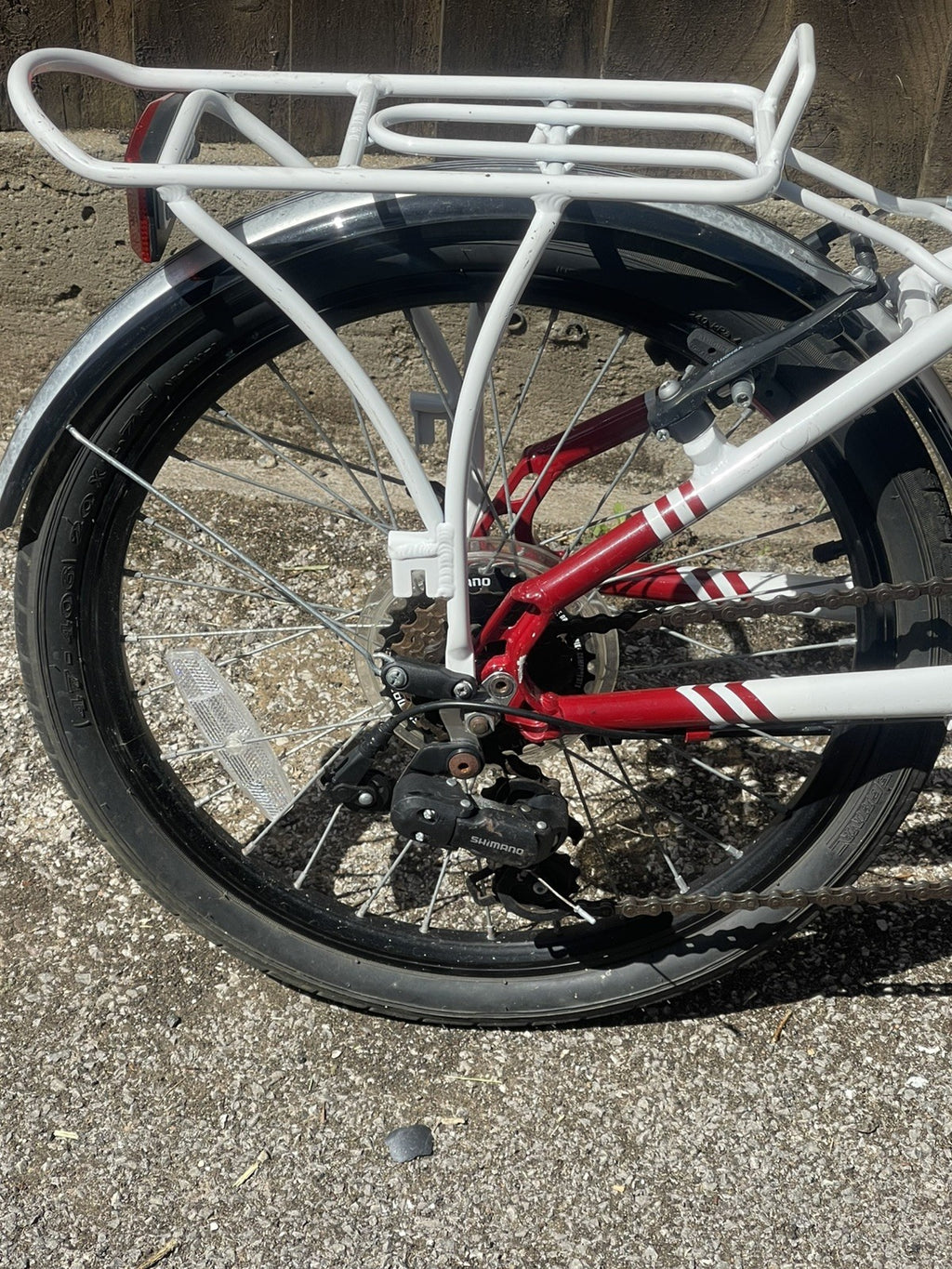 Compass 'Northern' Folding Bike - Blue/White