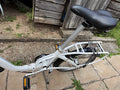 Tern Folding Bike 20in White Step-Through Flat Bar Rear Rack Mudguards