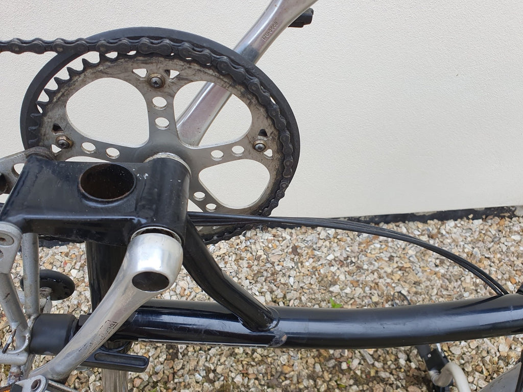 Brompton folding cycle, six gears, perfect working order