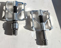 Aceoffix PD069 Pedals. 3 Bearings, Ti Alloy Shaft, left side QR - suit Brompton