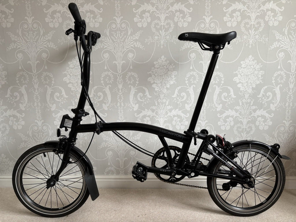 2022 Brompton C Line 6 Speed Black Edition Folding bicycle - Test Ridden Only