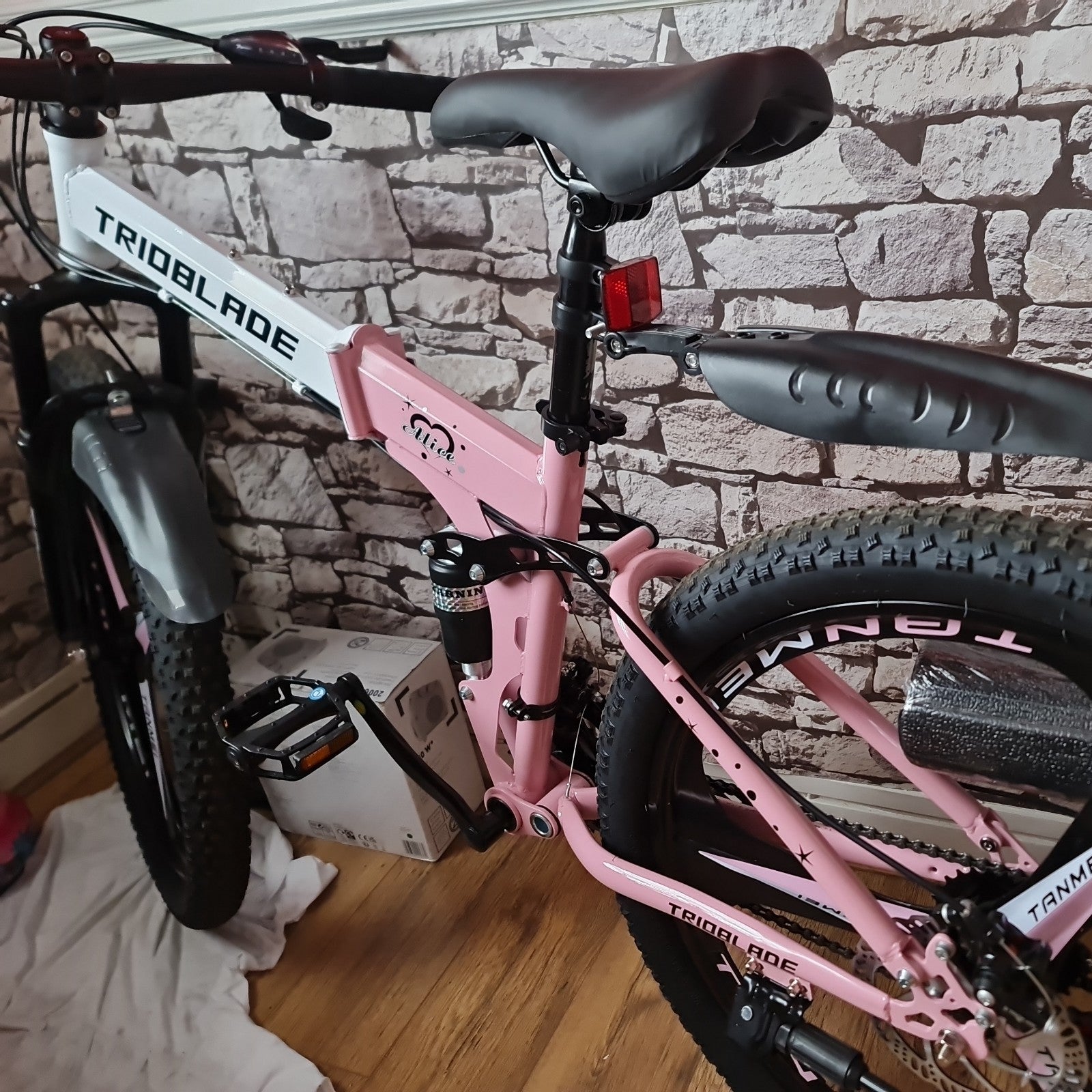 24"26" Folding Mountain Bike 21 Speed Full Suspension Bicycle For Men Women New