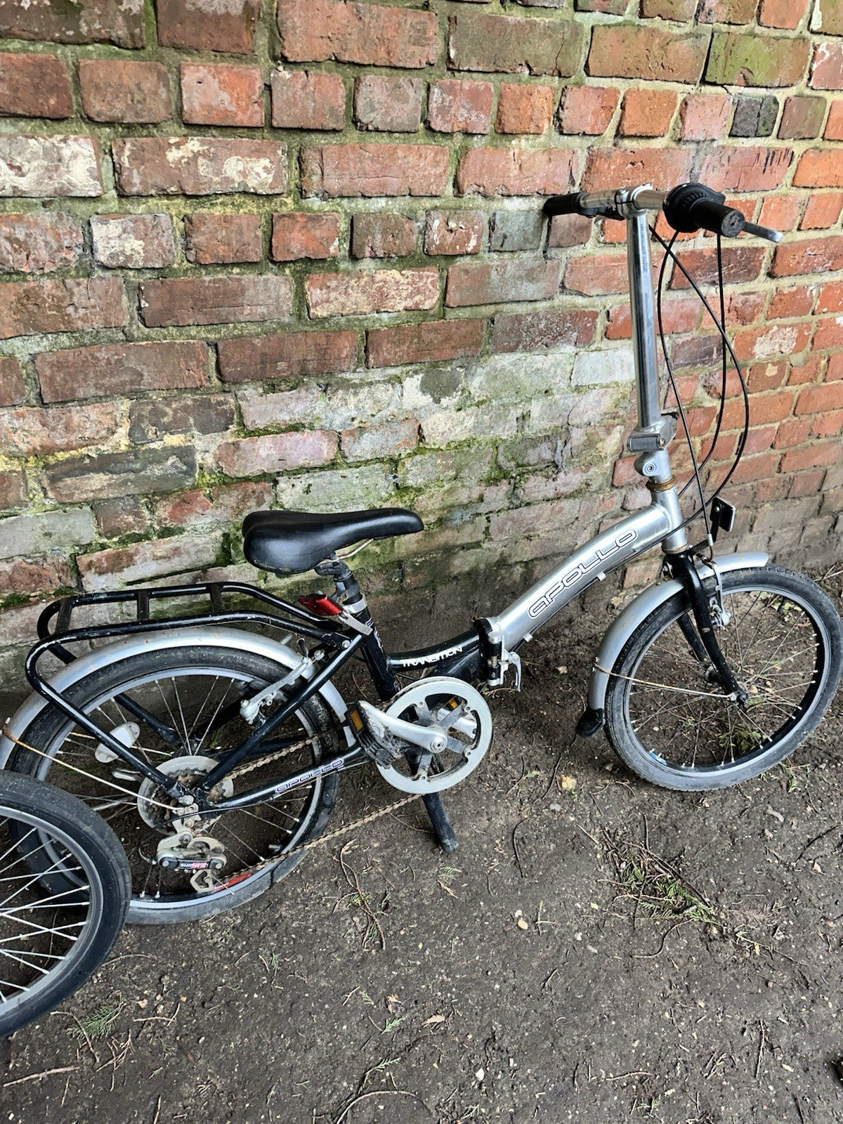 X2 apollo transition folding bike 6 revoshift gears 20inch wheels adults unisex