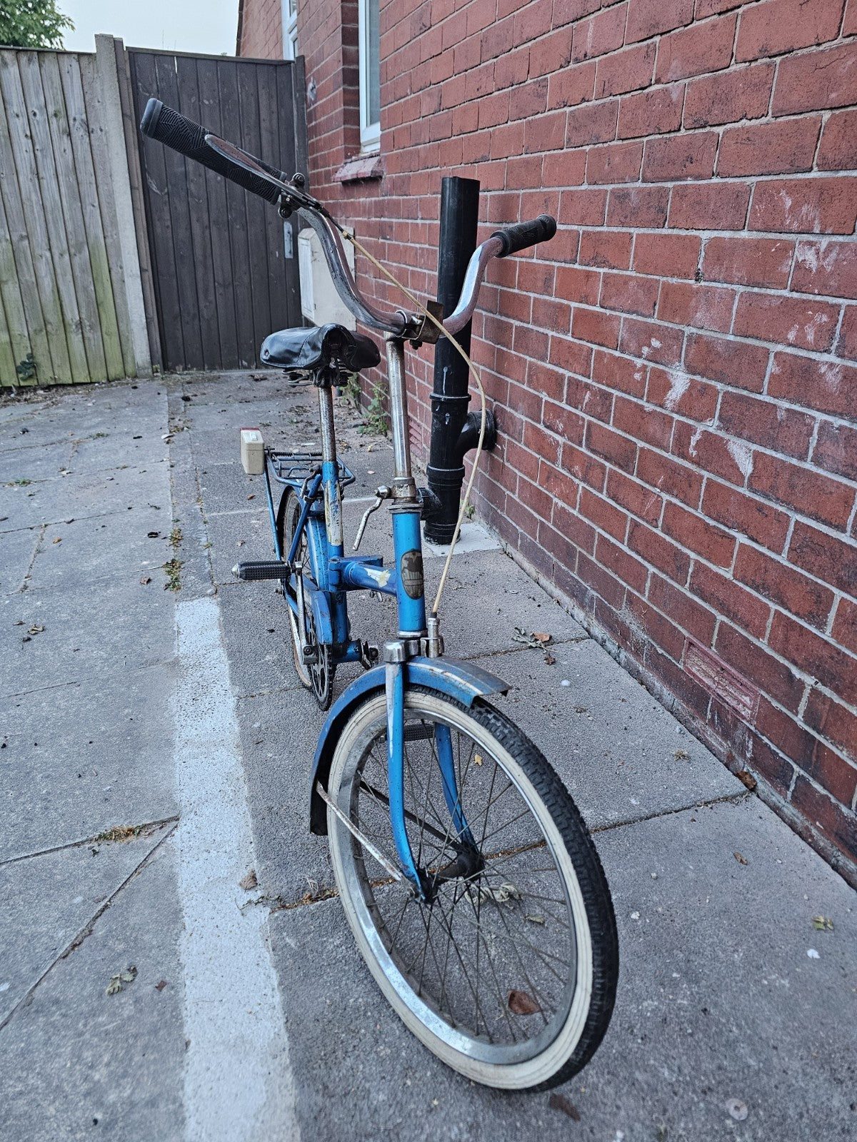 Raleigh Twenty Shopper Fold Up Bike Frame 20" Wheels Made In Poland