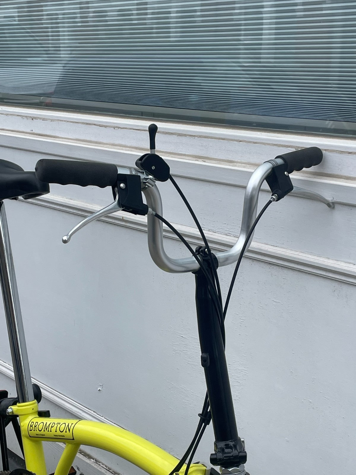 Brompton M3L  Folding Bike - 3-Speed - Yellow