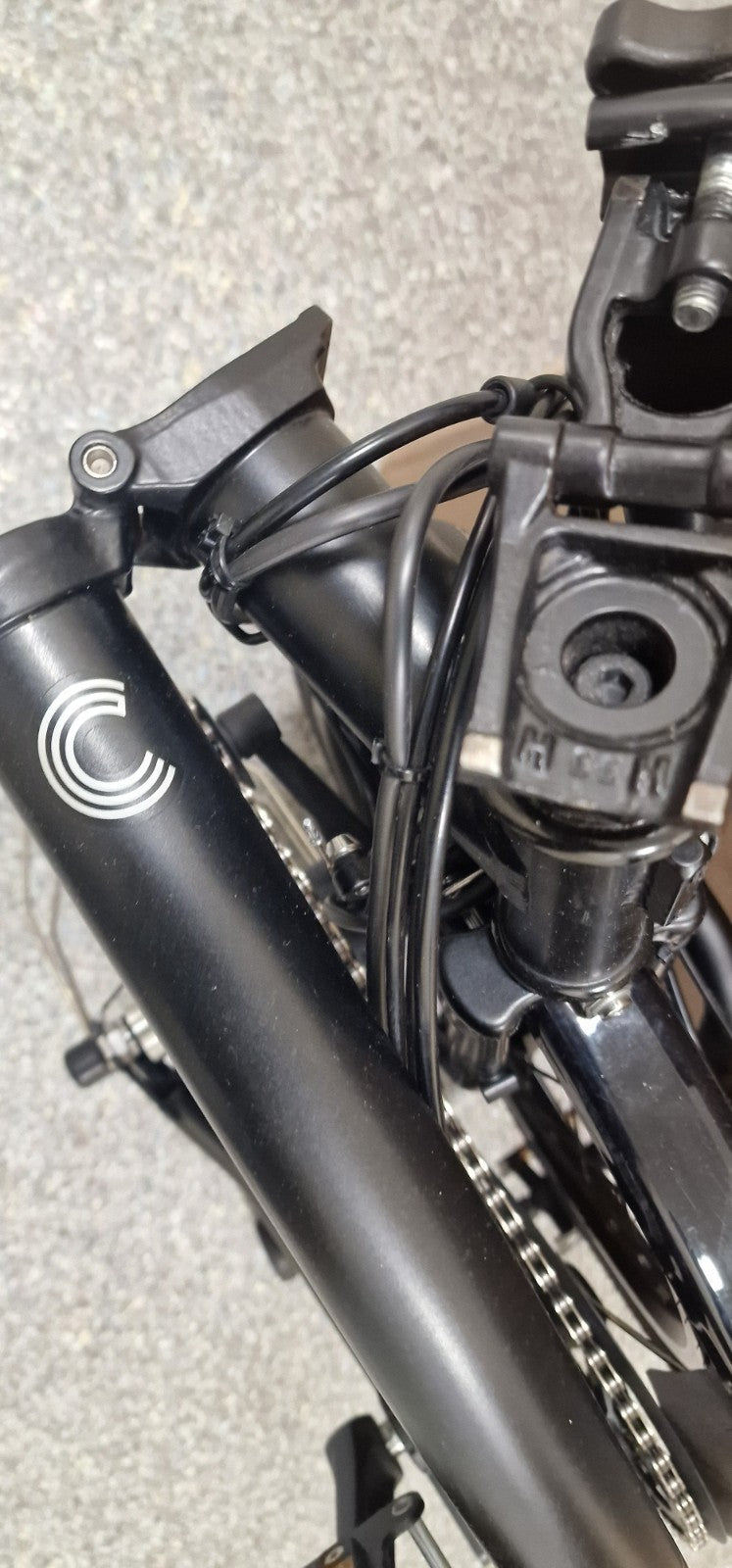 Brompton Black C Line 6 Speed fold bike + Free UK & Low Co$t WORLD📦🛩 🌎📫