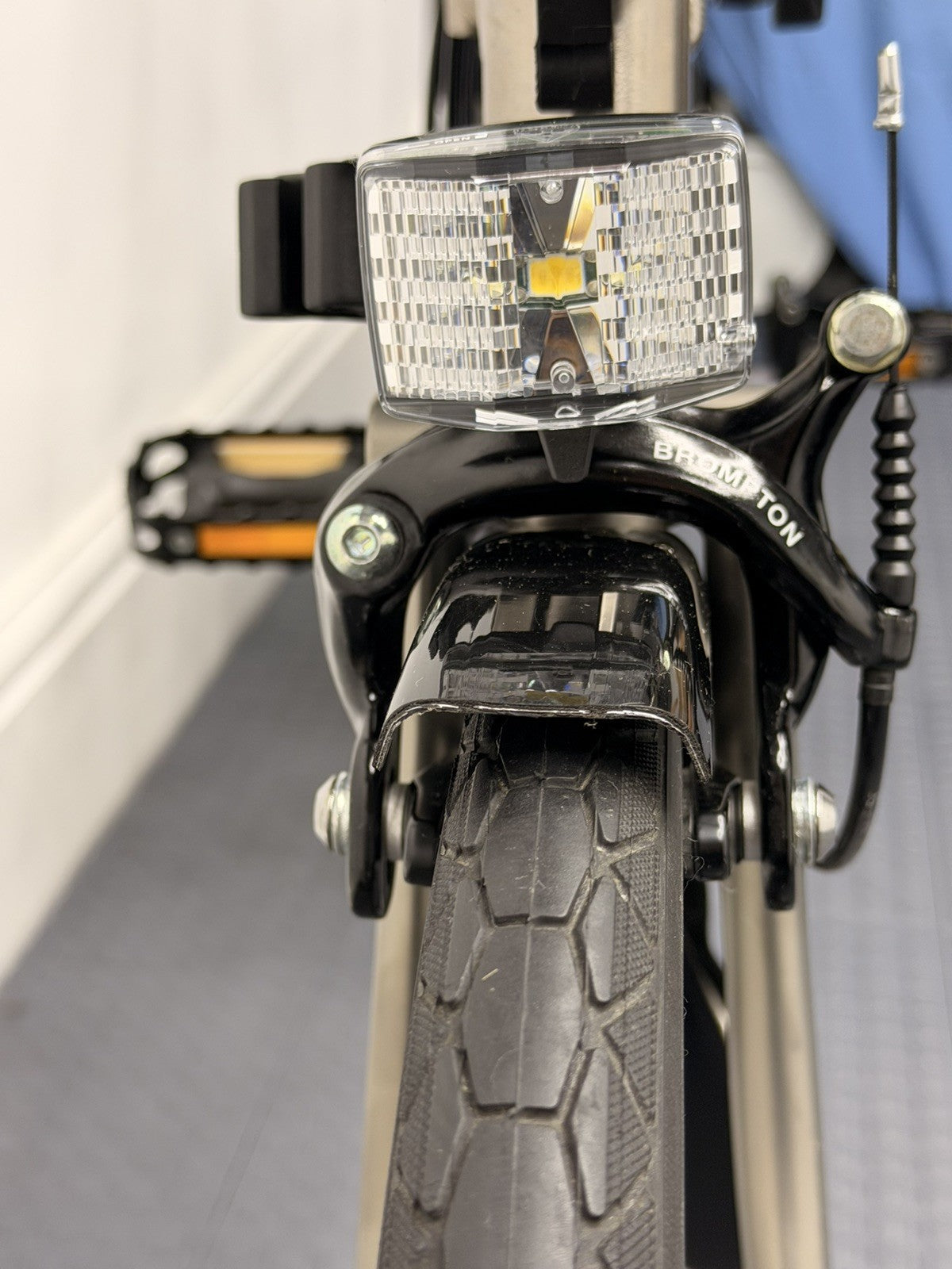 Brompton S6L Nickel Edition Superlight Titanium - Mint Condition