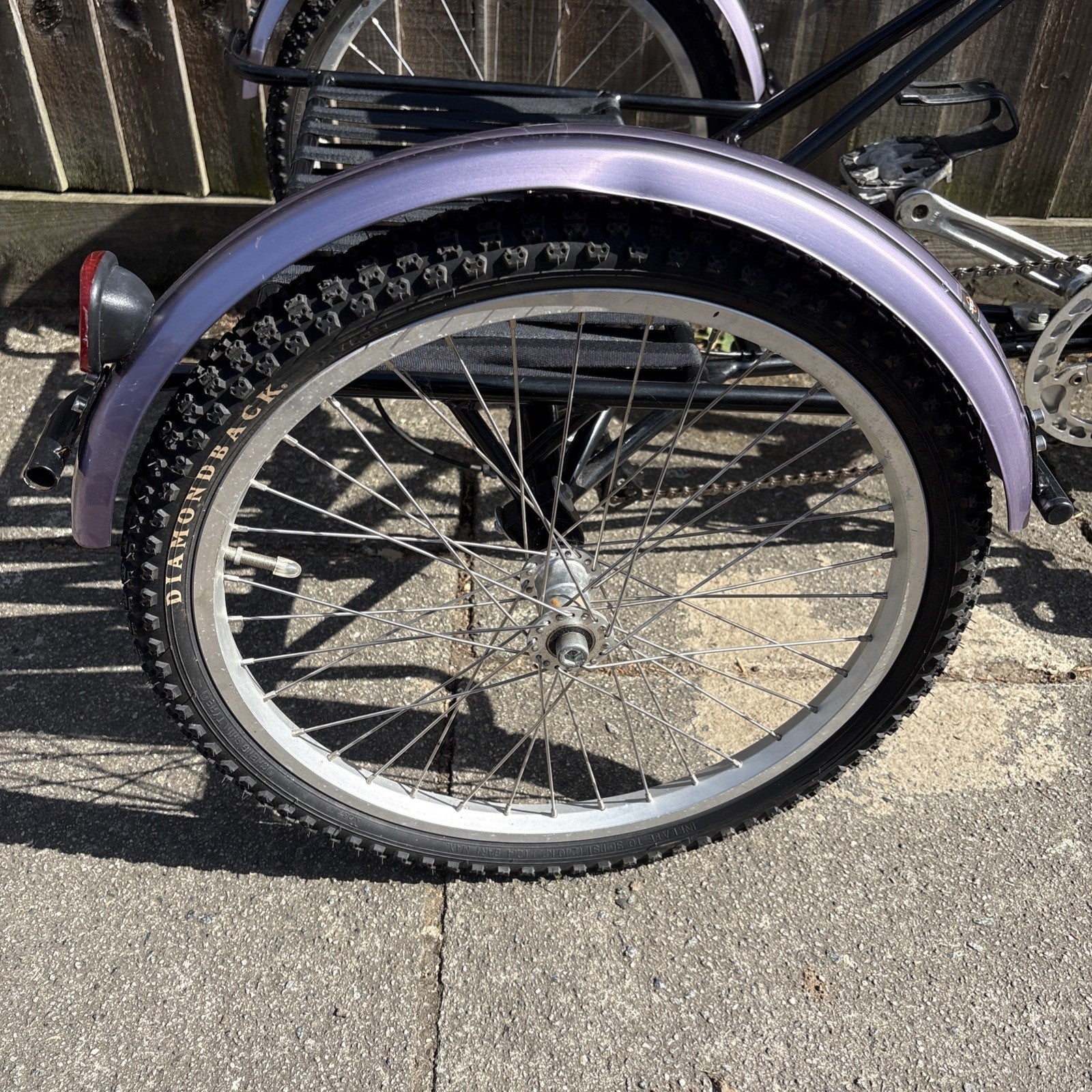 Pashley Tri-1 Adult Foldable Tricycle Trike - Gears Not Working