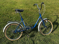 Vintage 1975 Rekord Superlux De Luxe Folding Bicycle.