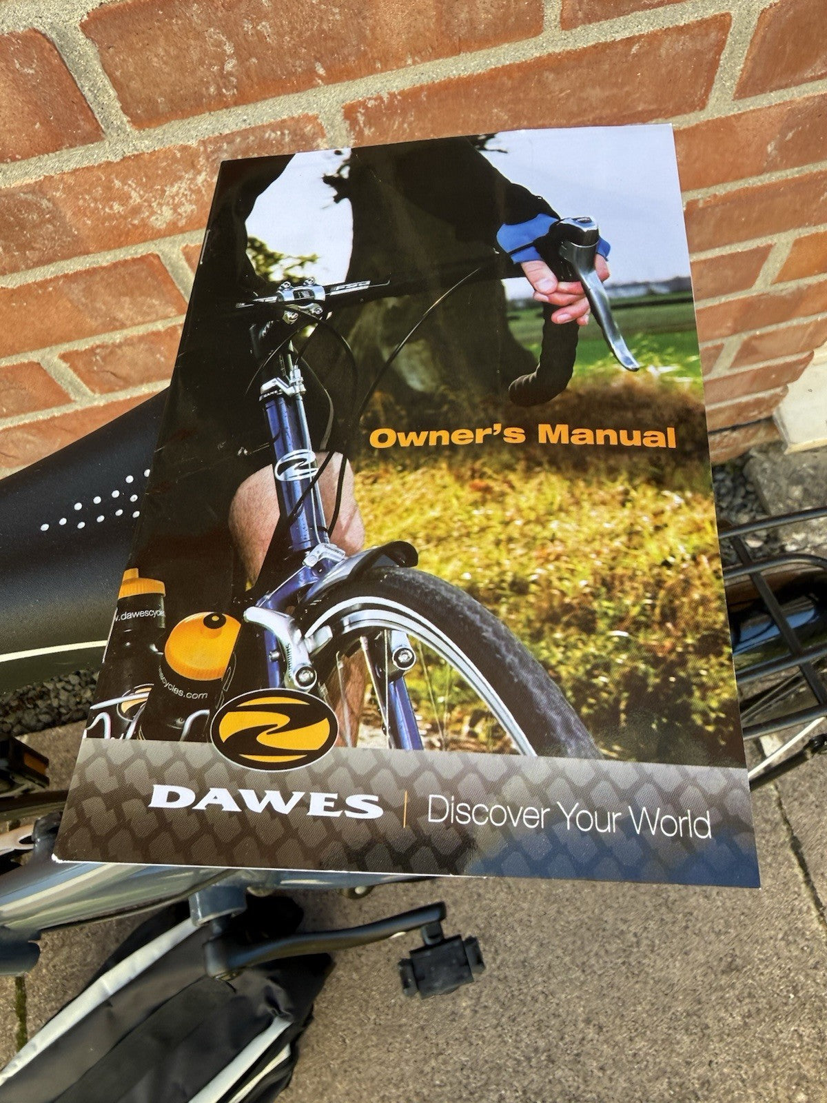Dawes Jack 20in Folding Bike 6 Speed Grey/Black Rear Rack Mudguards