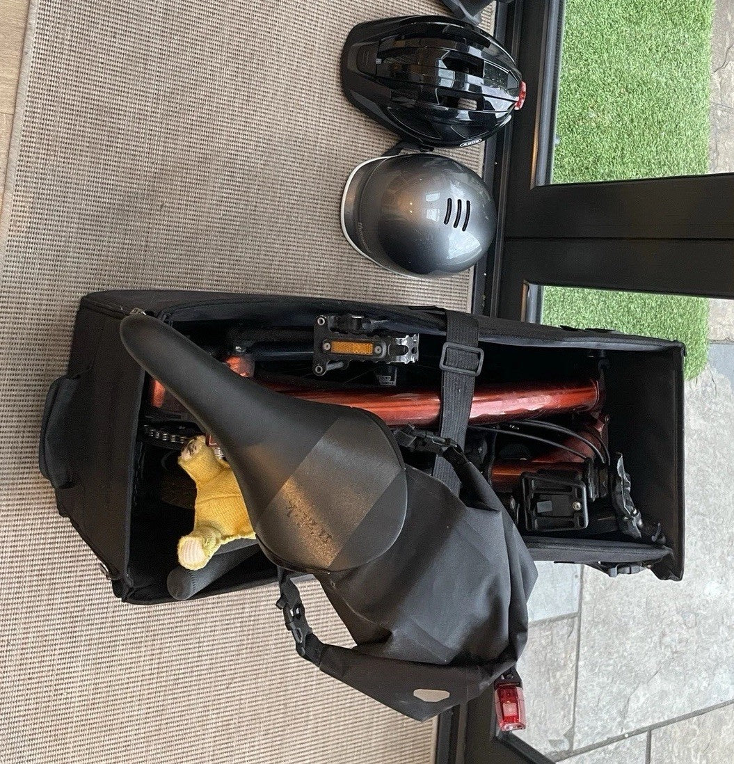Brompton M6L 2021 Black Edition Flame Lacquer - BIKE ONLY