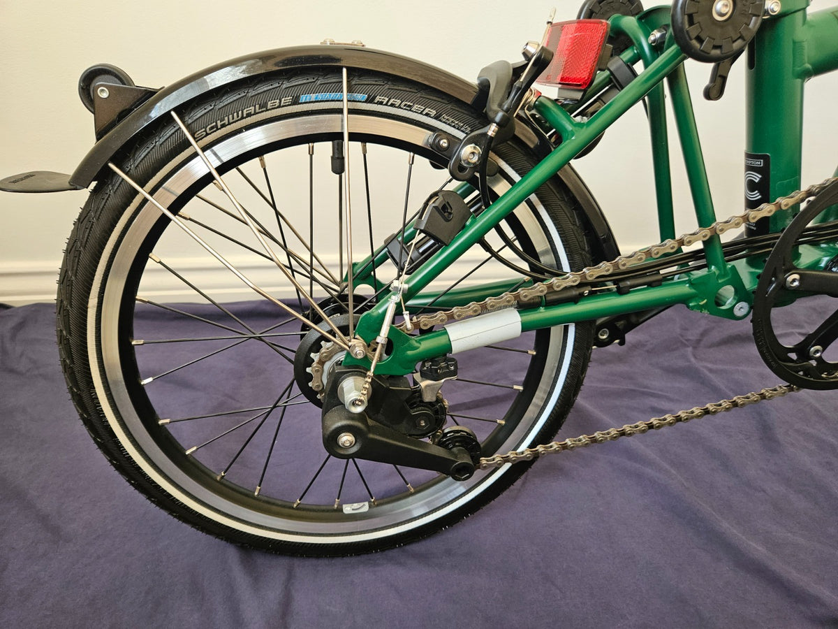 Brompton M6L - 6 Speed - C Line - Mid- Racing Green - Excellent Condition