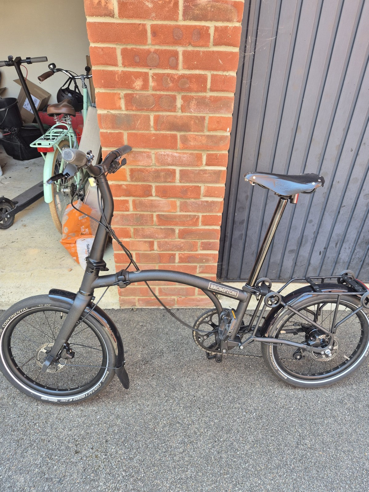 Brompton G Line Roller Frame 8spd Space Black