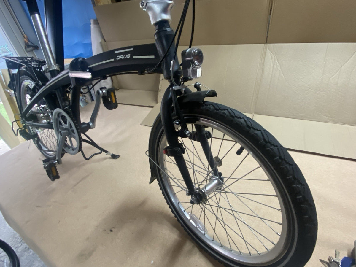 ORUS folding Bike + lock & key