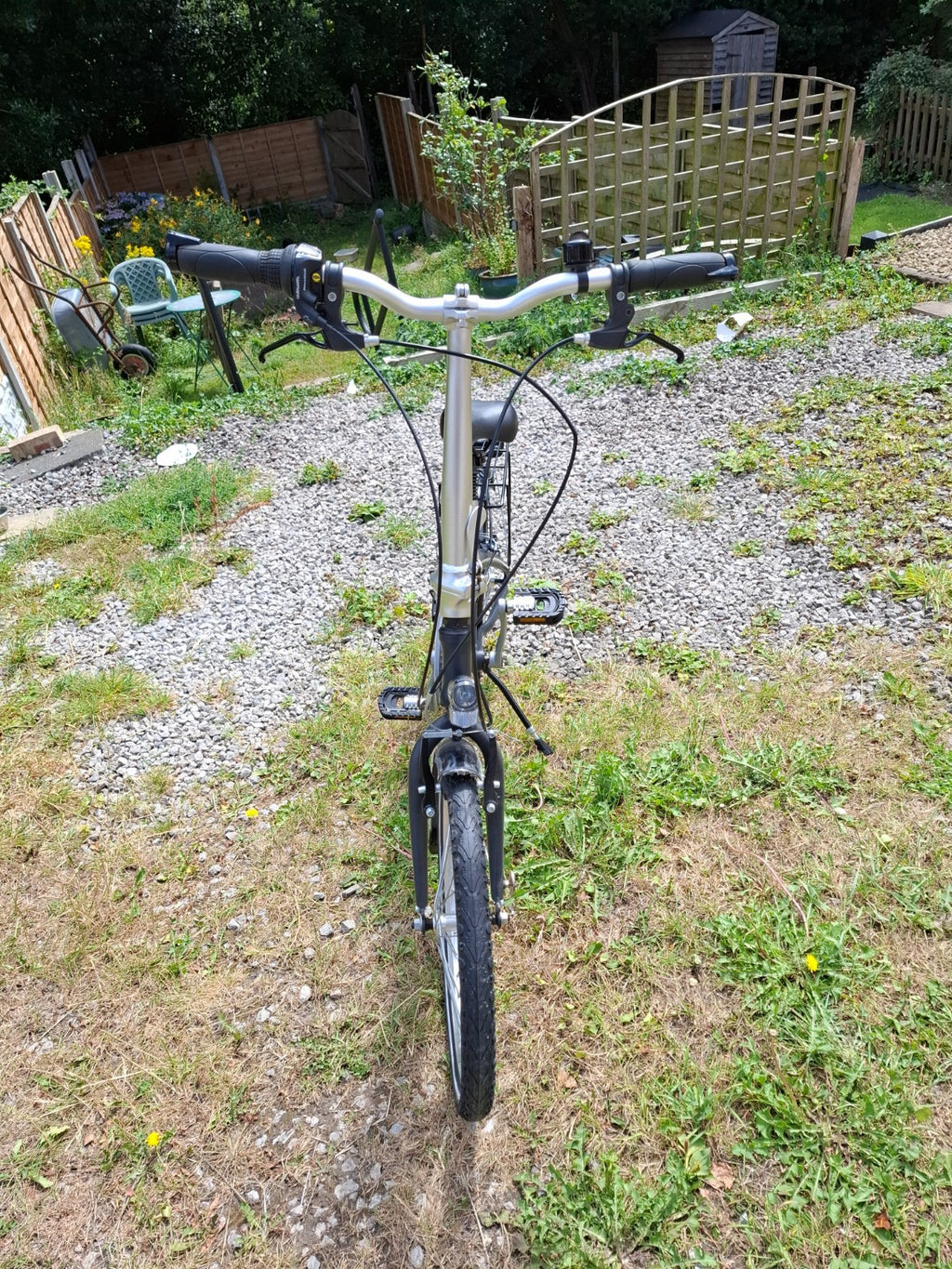 Orus folding bike used with extras pic up only