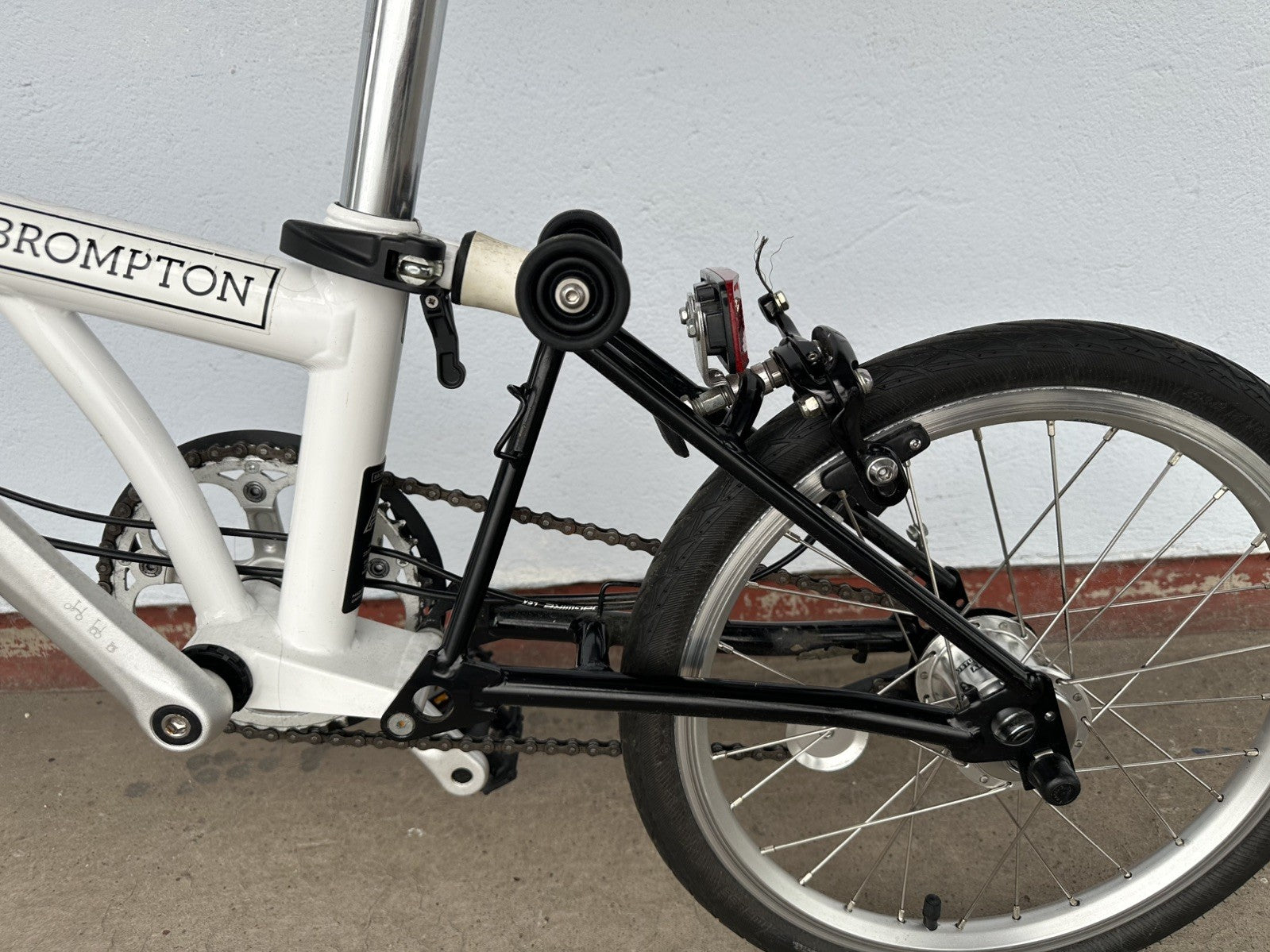 Brompton A Line 3 Speed Folding Bike.