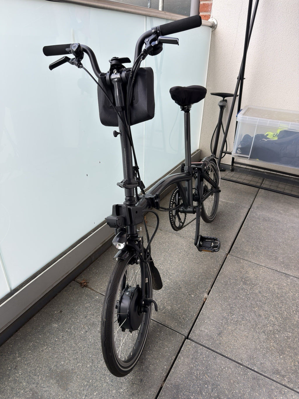 Brompton P Line 2023 Urban 4-Speed Black with Roller Frame