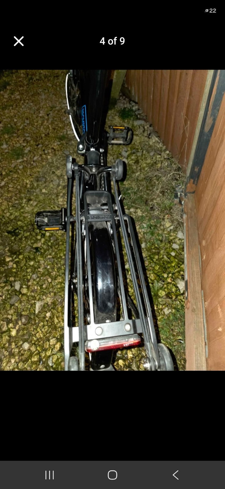 Brompton ml6u Folding Bike 16in With All Accessories Included.
