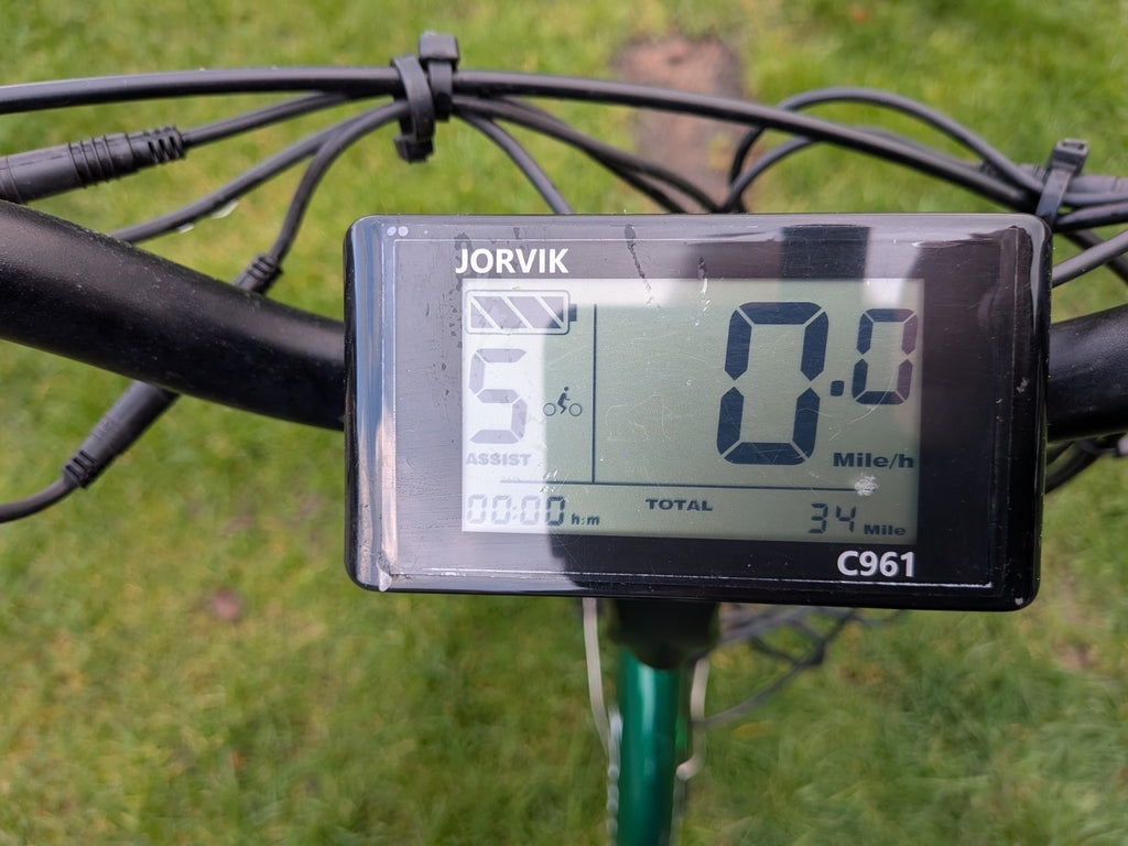 Jorvik Elite Jet E-20 Folding Trike, ONLY 32 MILES, BRAND NEW BATTERY, DELIVERY