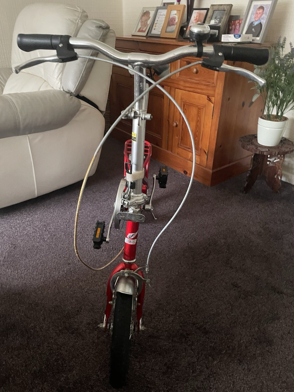 Folding Bike 12 Inch Wheels  Red