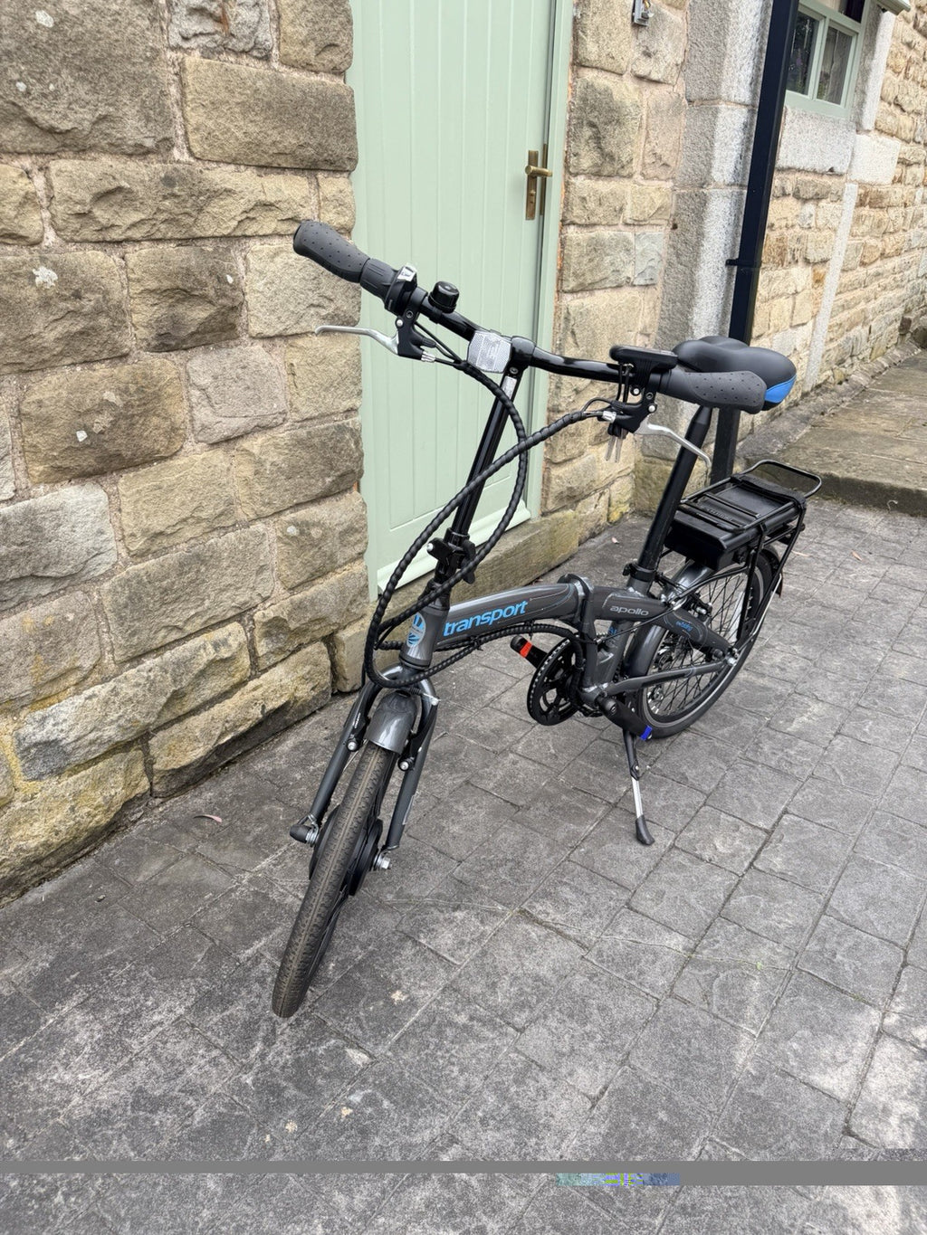 Apollo Transit Folding Bike 20” Wheels Mint Condition With All Accesories