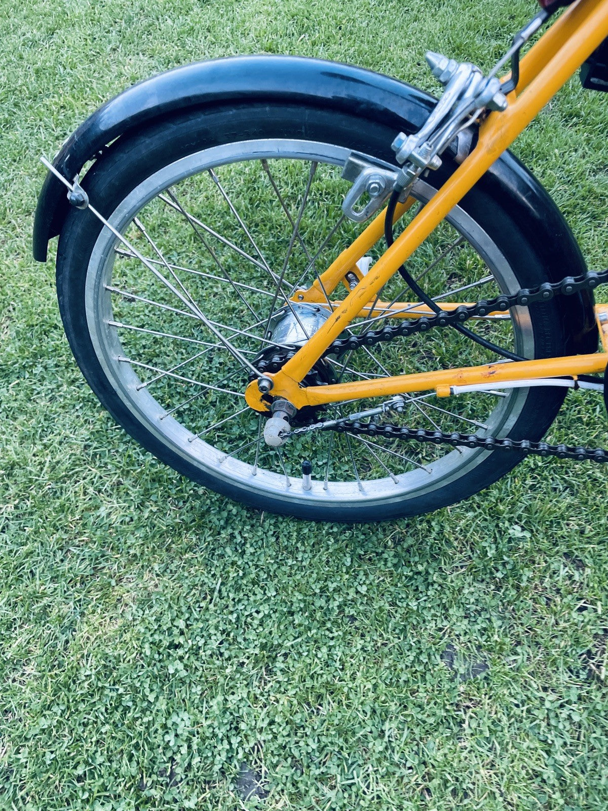 Vintage 1985 Micro lite fold up bike