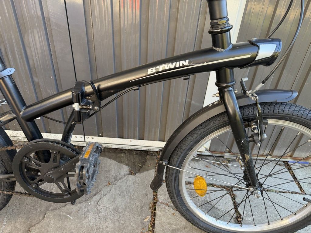 Btwin Decathlon Tilt 100 Quick Folding Bicycle 20" Wheels