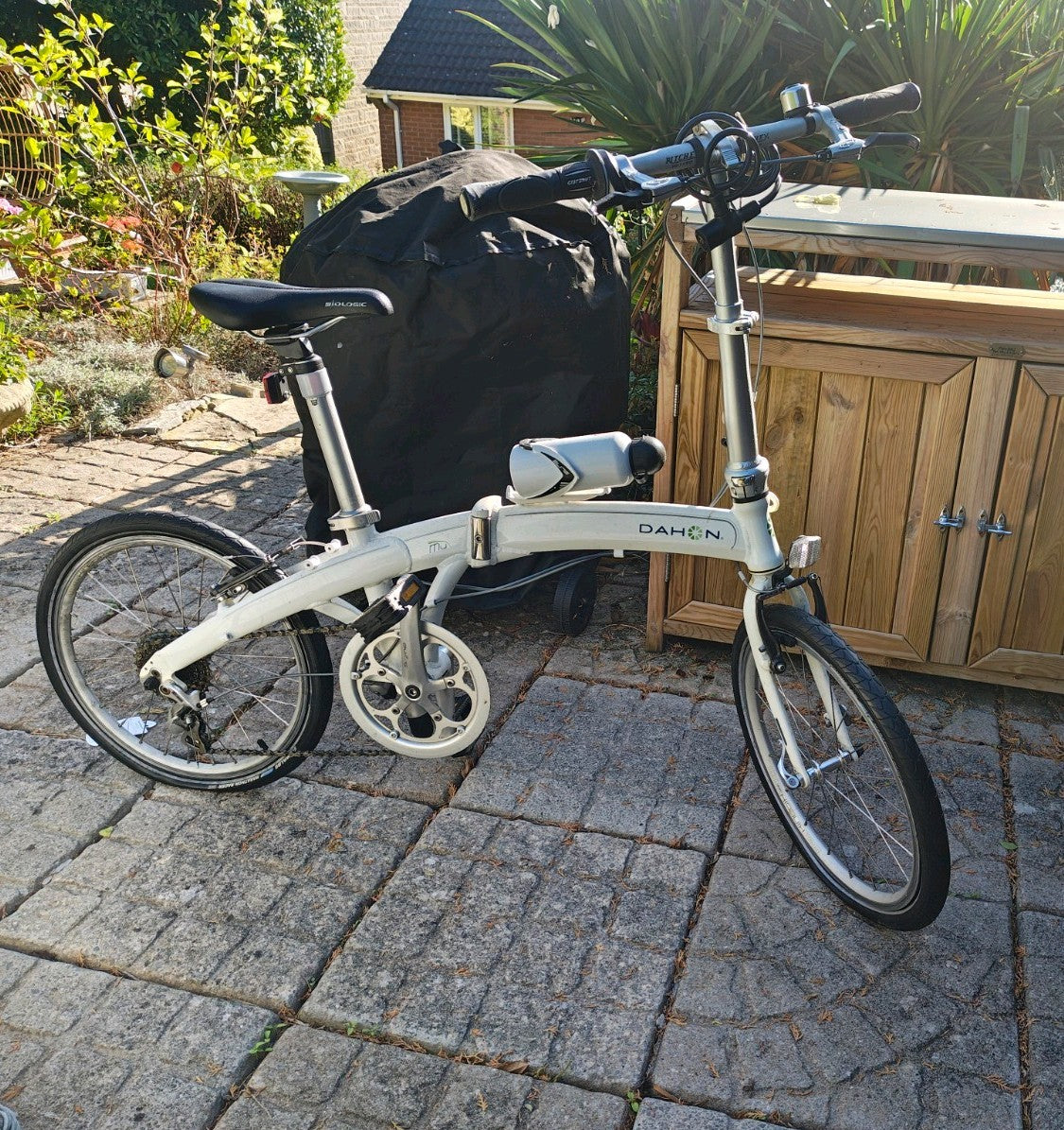 Dahon Mu Folding Bike Cycle White Aluminium