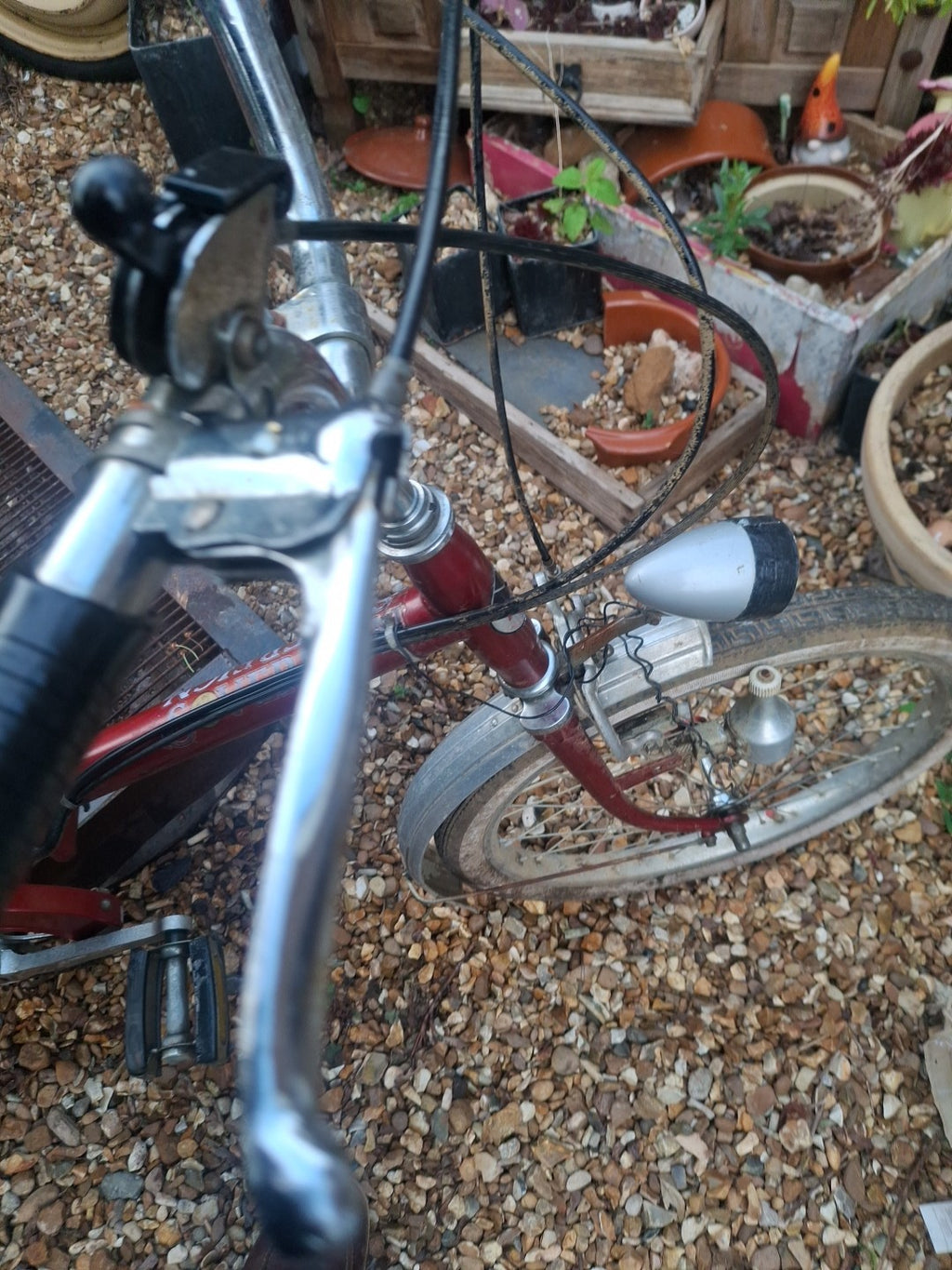 Elswick Vintage Folding Bicycle English Model All Original Project